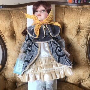 Doll-Porcelain- ELLIS ISLAND COLLECTION- Rebecca Brand New Without Box